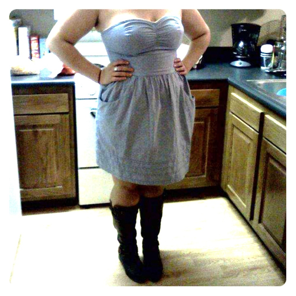 Strapless Dress